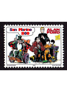 San Marino francobollo nuovo dedicato al fumetto di Alan Ford da lire 800